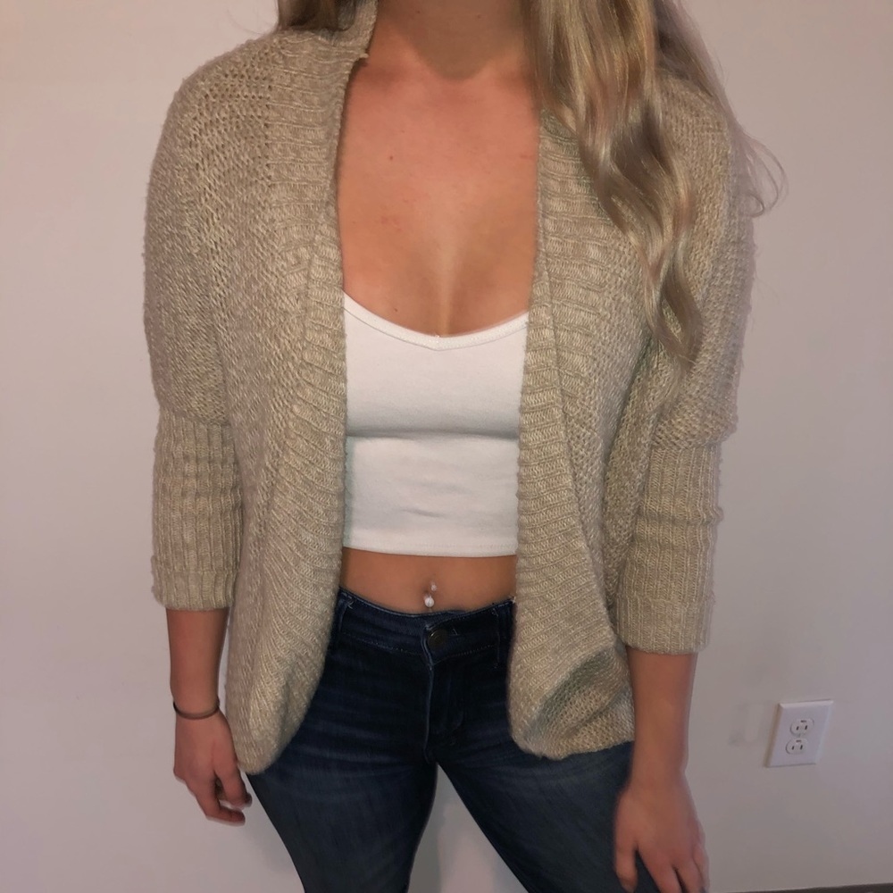 Cream Francesca’s cardigan